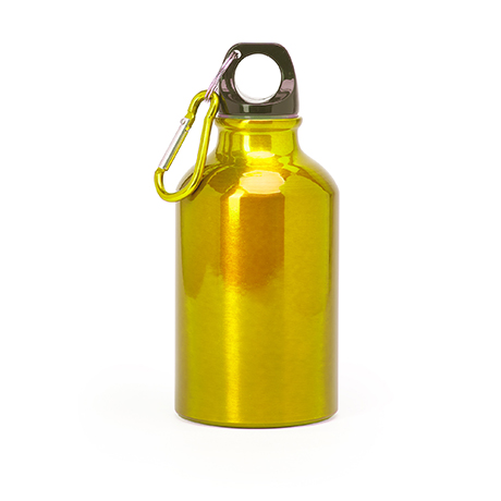 Спортна бутилка алуминиева с карабинер YACA 330ml